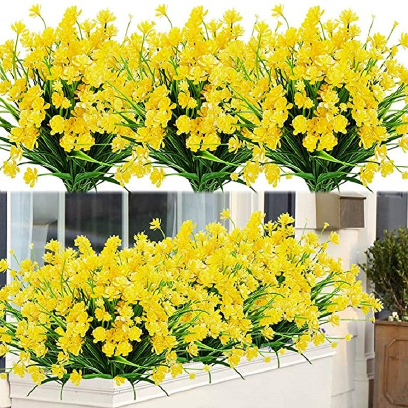 Lisslune | Artificial Flowers Outdoors, 2 Bouquets