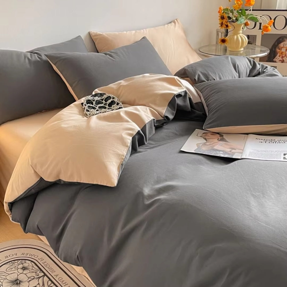 Lisslune | Lustova Cotton Duvet Cover | 3pcs Set