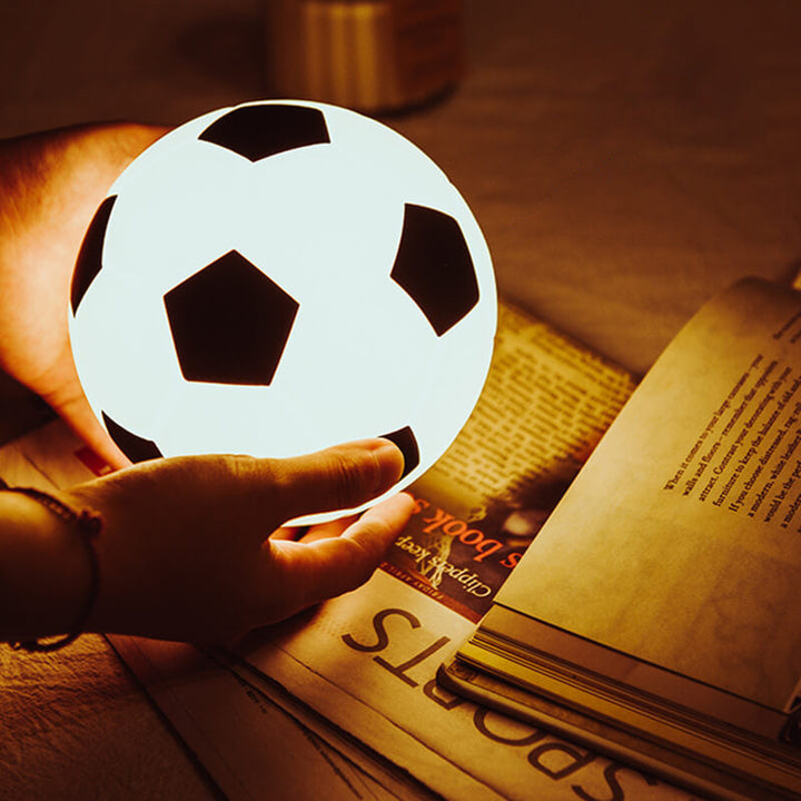 Lisslune | Creative Soccer Silicone LED Night Light USB Charging Table Lamp