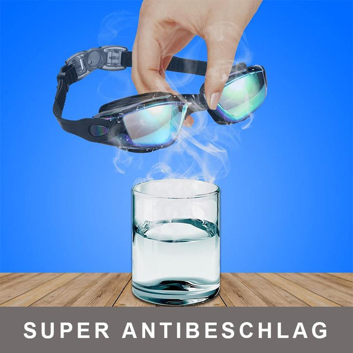 Lisslune | No leak anti-fog UV protection triathlon swim goggles