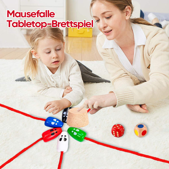 Lisslune | Kids Cat & Mouse Tabletop Game Set