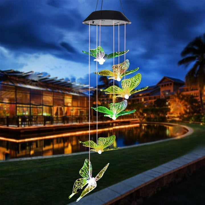 Lisslune | Solar-powered butterfly lights