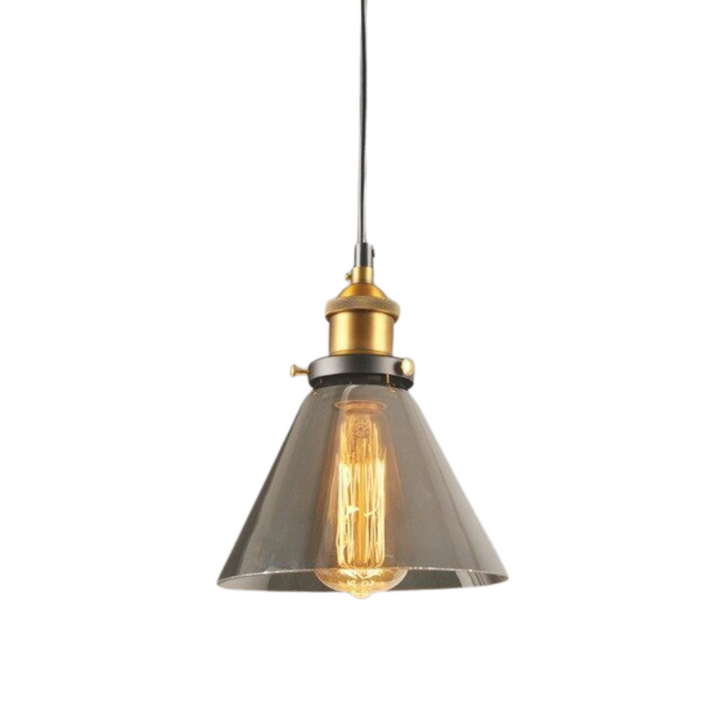 Lisslune | GlassHaven – Elegant Industrial Pendant Lamp