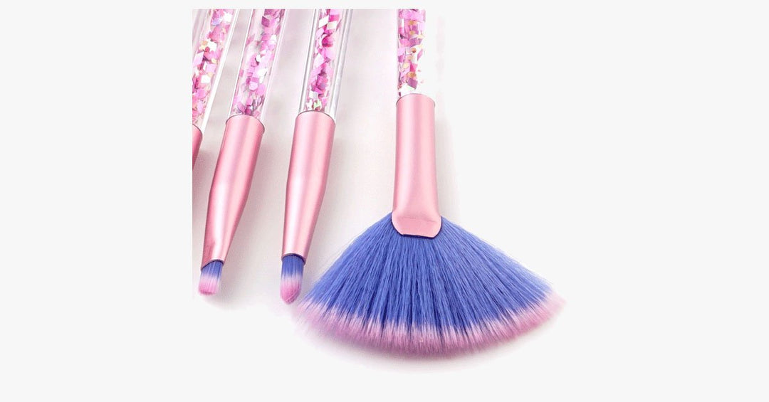 Lisslune | Confetti Glitter Brush Set – Add some color and a lot of glitter to your life