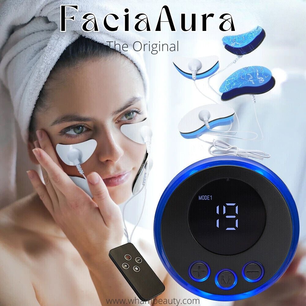 Lisslune | Facial Massager with Acupuncture Function – 8 Modes – 19 Speeds – GlowSense