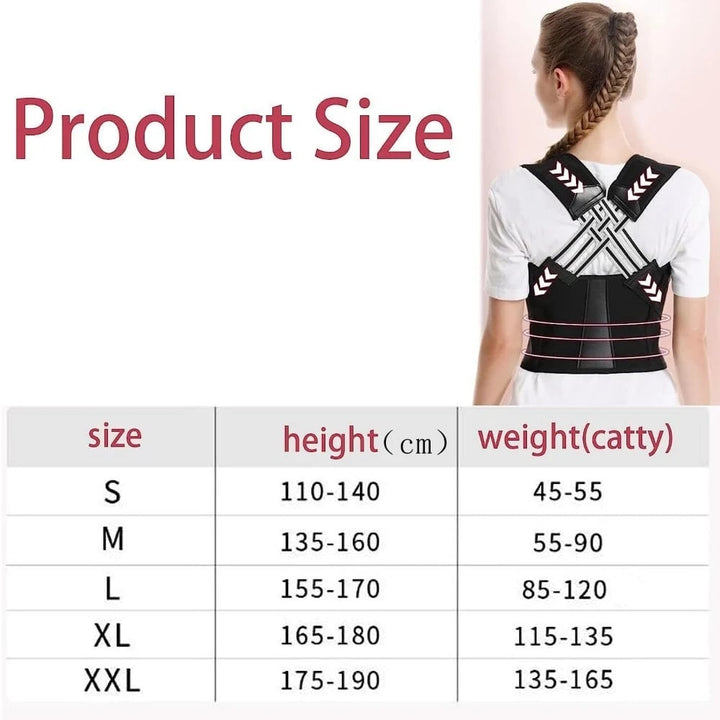 Lisslune | Adjustable Back Posture Belt Office Home Gym Unisex