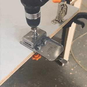 Lisslune | Woodworking 35mm Hinge Boring Jig Hole Opener Kit