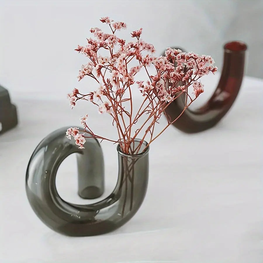Lisslune | TimelessGlow - Pedestal Glass Vase