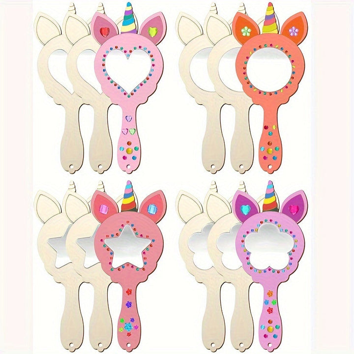 Lisslune | WhimsyReflections - DIY Unicorn Mirror with Hand-Painted Design