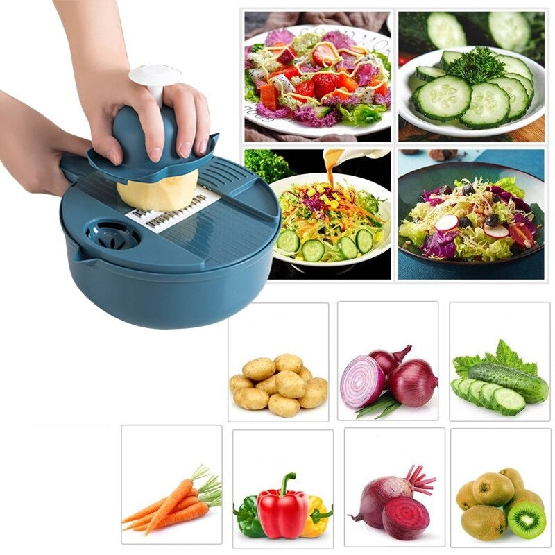 Lisslune | 12-in-1 Multifunctional Slicer Set - ChefEase