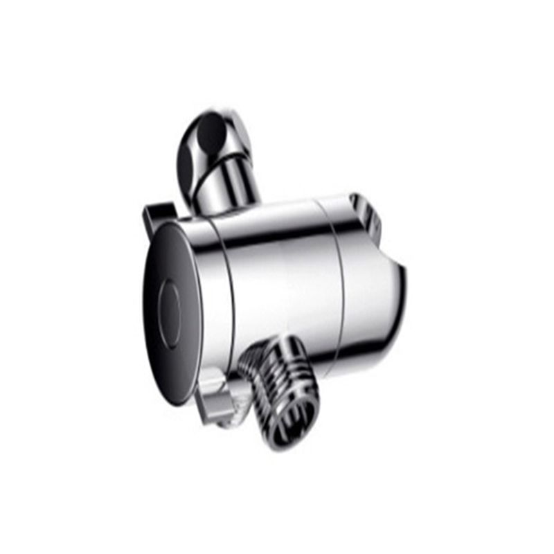 Lisslune | Silver Dual Shower Head Round Rainfall Wall-Mounted Shower Head
