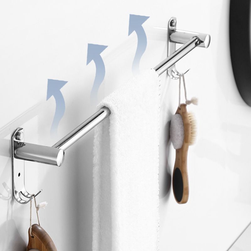 Lisslune | Modern Bathroom Accessory Set Stainless Steel Bathroom Shelf Bathroom Set