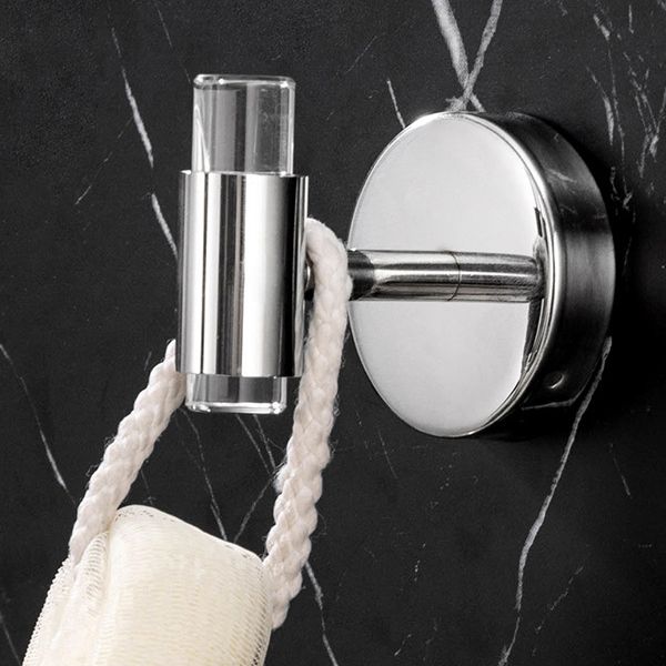 Lisslune | Modern Bathroom Accessory Set Towel Bar Silver/Gold/Black Bathroom Accessories