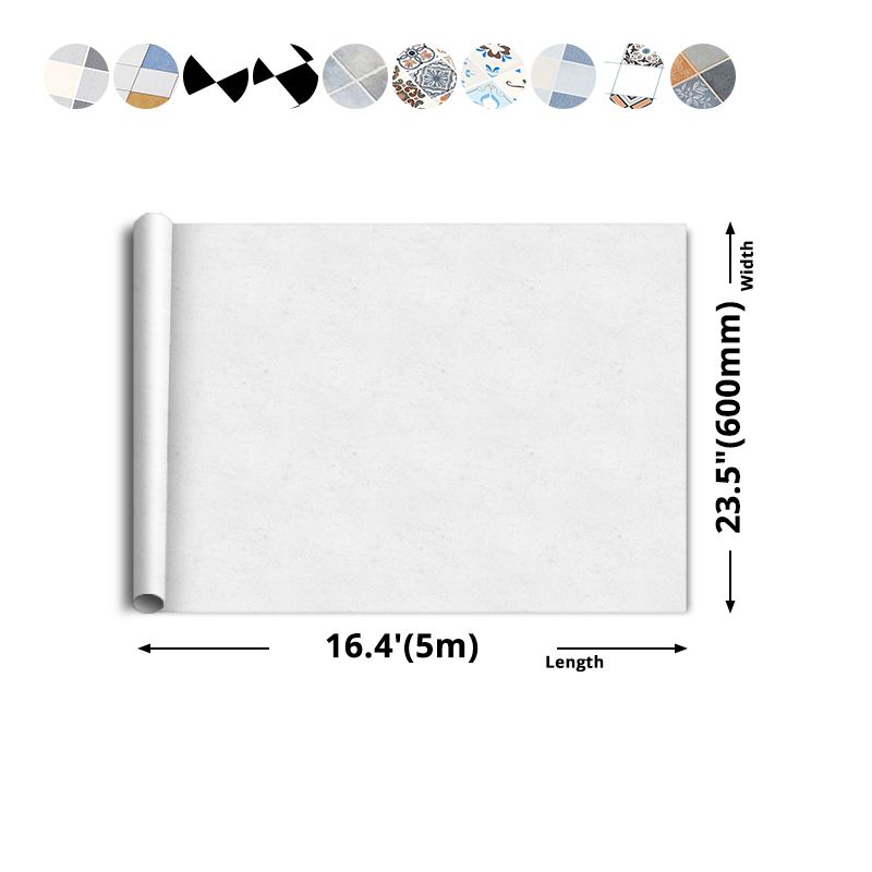 Lisslune | Modern Vinyl Floor Planks Grid Pattern Peel and Stick Vinyl Plank Flooring