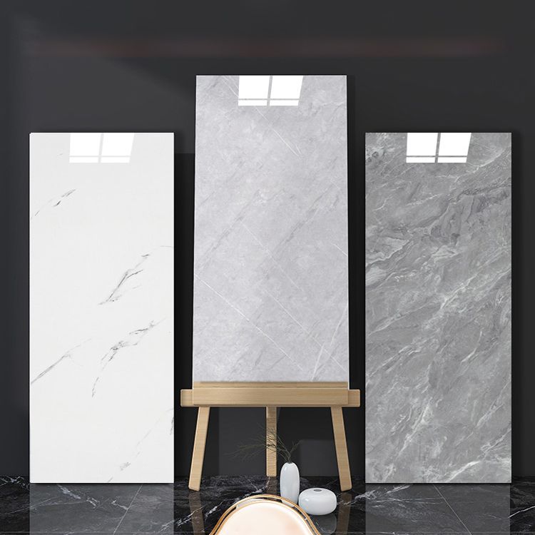 Lisslune | Single Tile Peel and Stick Background Plastic Waterproof Wallpaper with Rectangular Shape