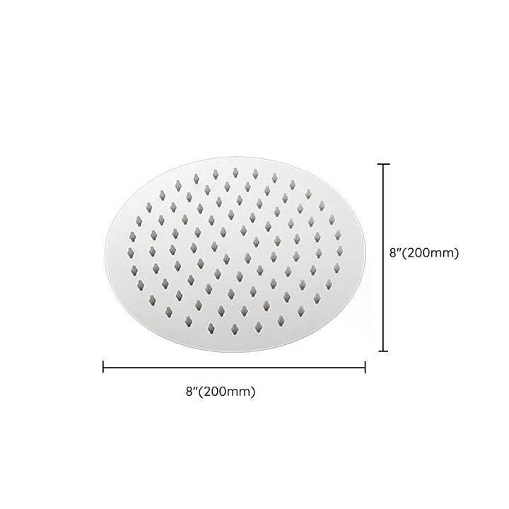 Lisslune | Modern Shower Head Combination Double Shower Head Stainless Steel Wall Mounted Shower Head