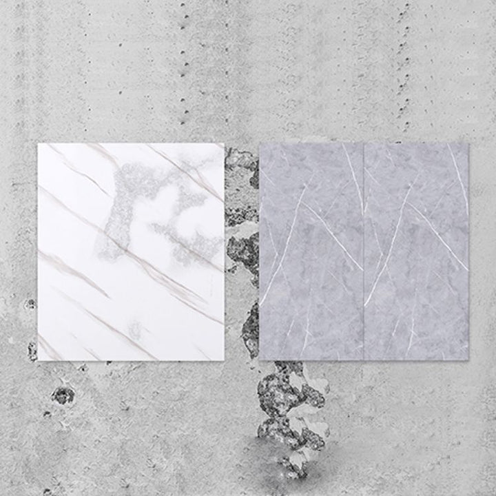 Lisslune | Polygon Peel and Stick Back Wall Tiles PVC Peel and Stick Tiles for Kitchen and Bathroom