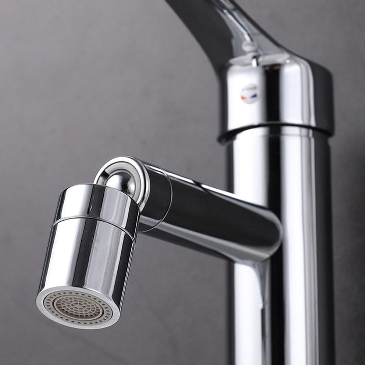 Lisslune | Modern Sink Faucet Copper Lever Handle Low Arc Pull-Out Sink Faucet
