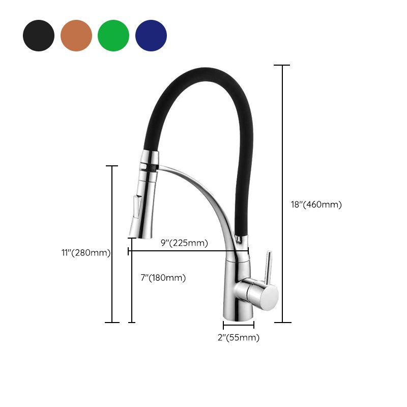 Lisslune | Modern 1-Hand Faucets Copper Touchless with Water Dispenser Standard Kitchen Faucet