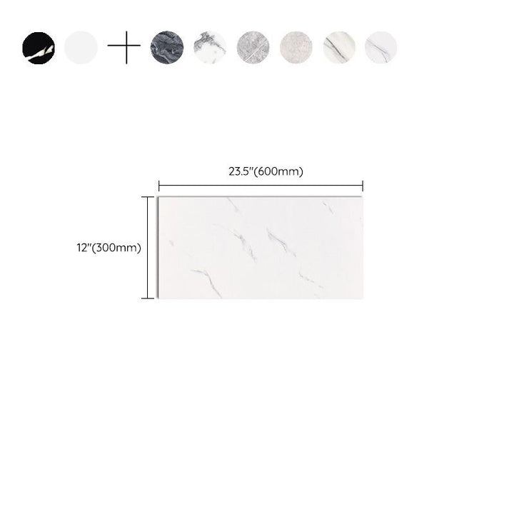 Lisslune | Peel and Stick Tiles Rectangular Peel and Stick Back Plate 10 Pack