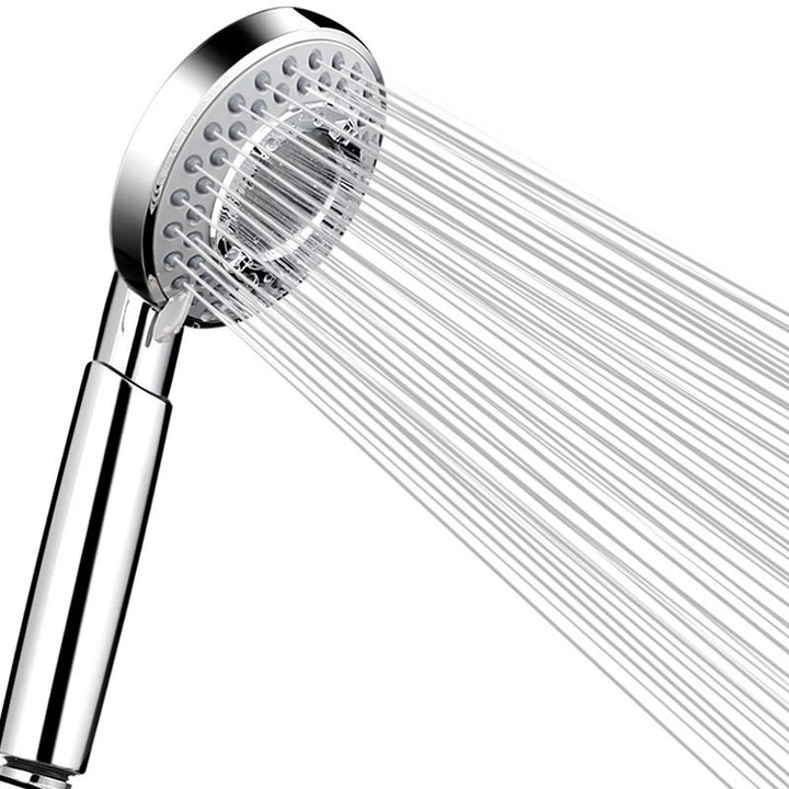 Lisslune | Silver Hand Shower 3 Spray Stainless Steel Wall Mount Shower Head