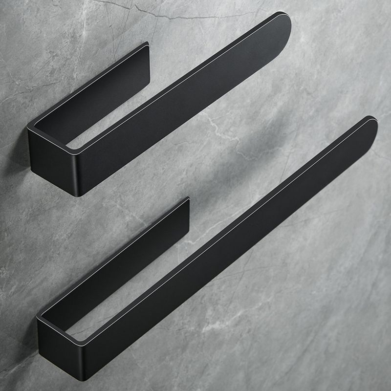 Lisslune | Modern Towel Ring Bathroom Hardware Set Stainless Steel/Black Bath Hardware Set
