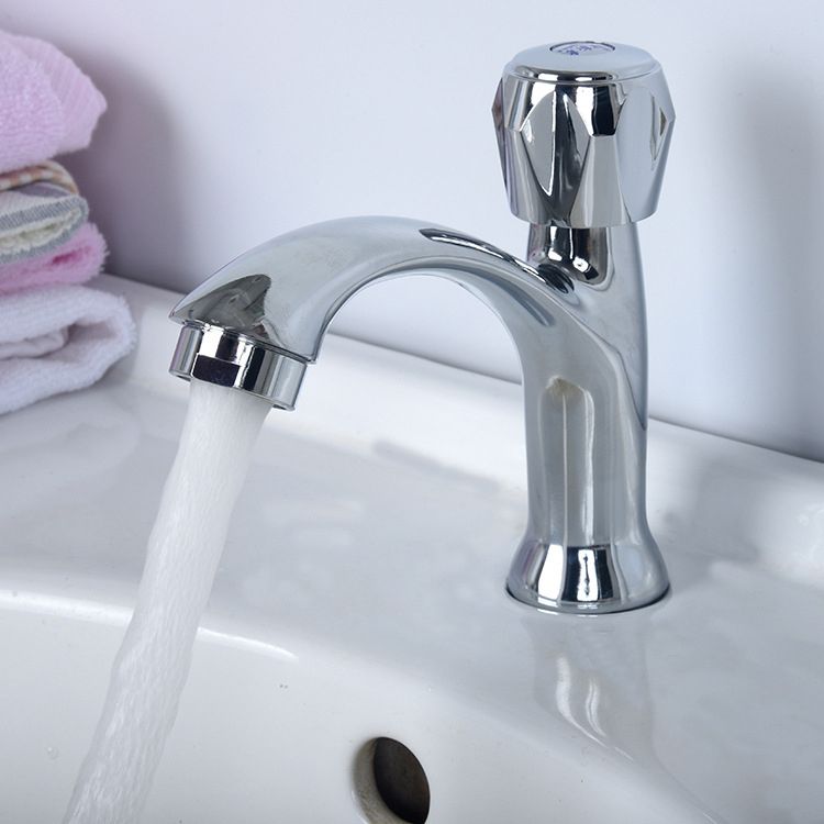 Lisslune | Modern Vessel Faucet Stainless Steel Low Arc Sink Faucet