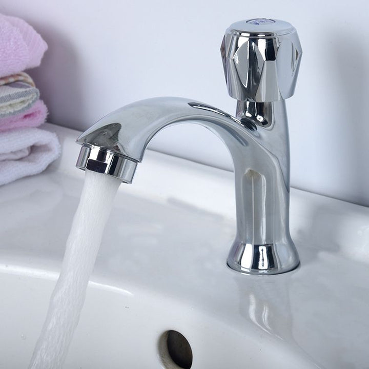 Lisslune | Modern Vessel Faucet Stainless Steel Low Arc Sink Faucet