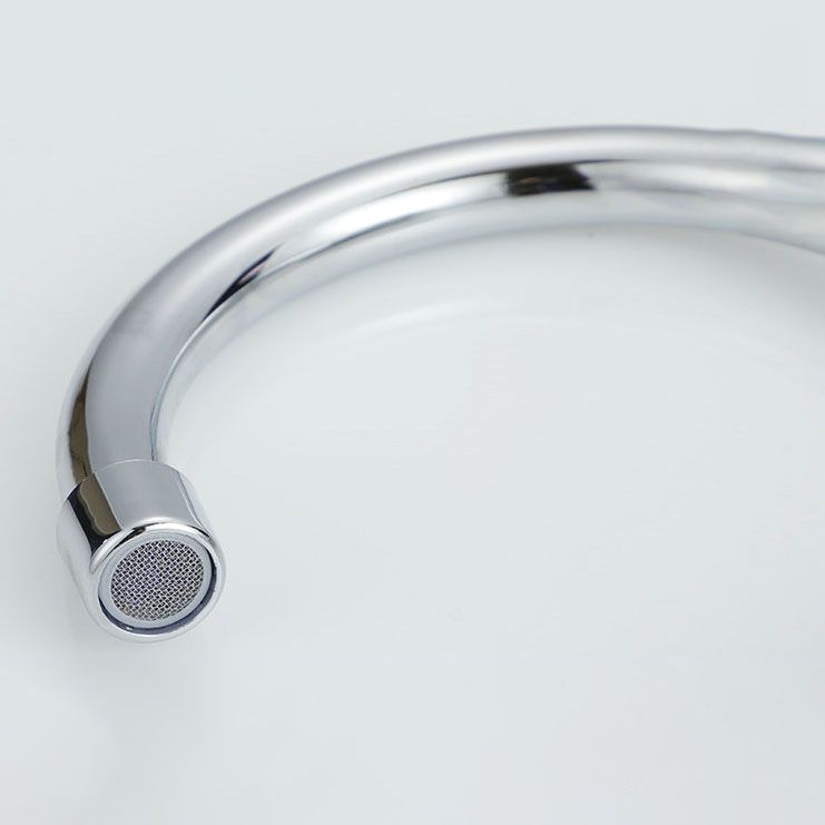 Lisslune | Button handle central faucet Contemporary design sink faucet 2-hole faucet for the bathroom