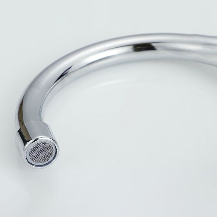Lisslune | Button handle central faucet Contemporary design sink faucet 2-hole faucet for the bathroom
