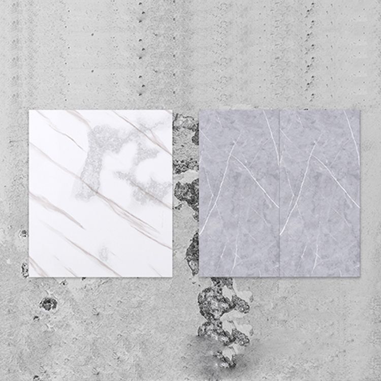 Lisslune | Polygon Peel and Stick Back Wall Tiles PVC Peel and Stick Tiles for Kitchen and Bathroom