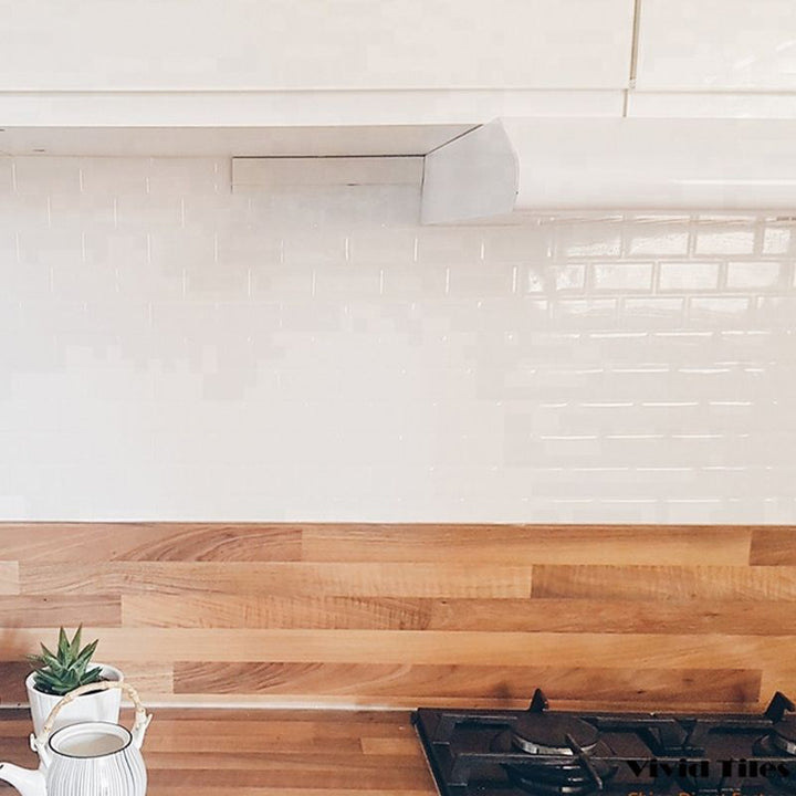 Lisslune | Plastic Peel & Stick Subway Tile Modern Simple Peel & Stick Subway Tile