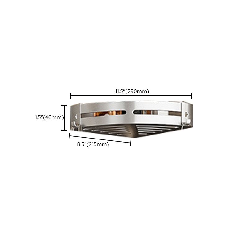Lisslune | Traditional Bath Shelf Bathroom Accessories Hardware Set Stainless Steel Bathroom Set