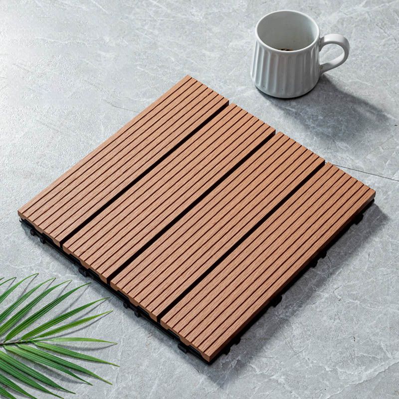 Lisslune | Classic wooden tiles for garden patio flooring to lay