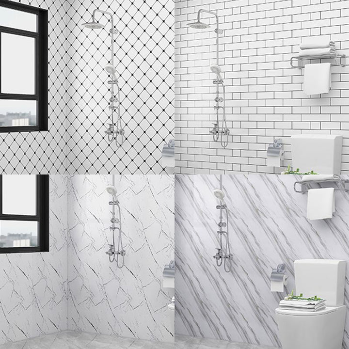 Lisslune | 23" X 196" PVC Peel and Stick Wallpaper Kitchen and Bathroom Waterproof Wallpaper
