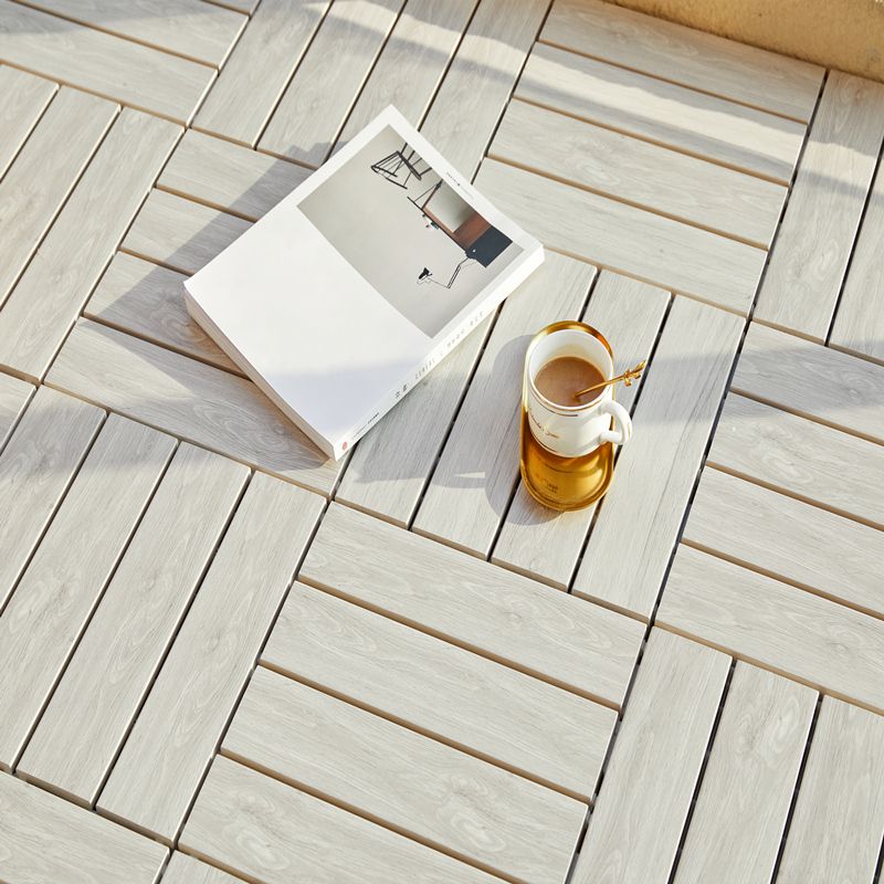 Lisslune | Outdoor Floor Patio Strip Composite Square Waterproof Deck Board