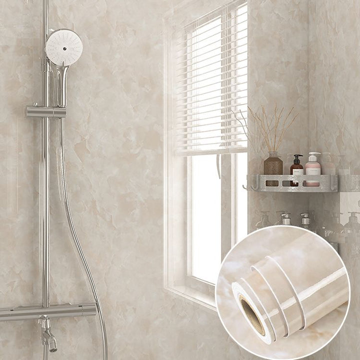 Lisslune | Modern splash guard wall tile PVC Rectangular Self-adhesive Wallpaper for the bathroom