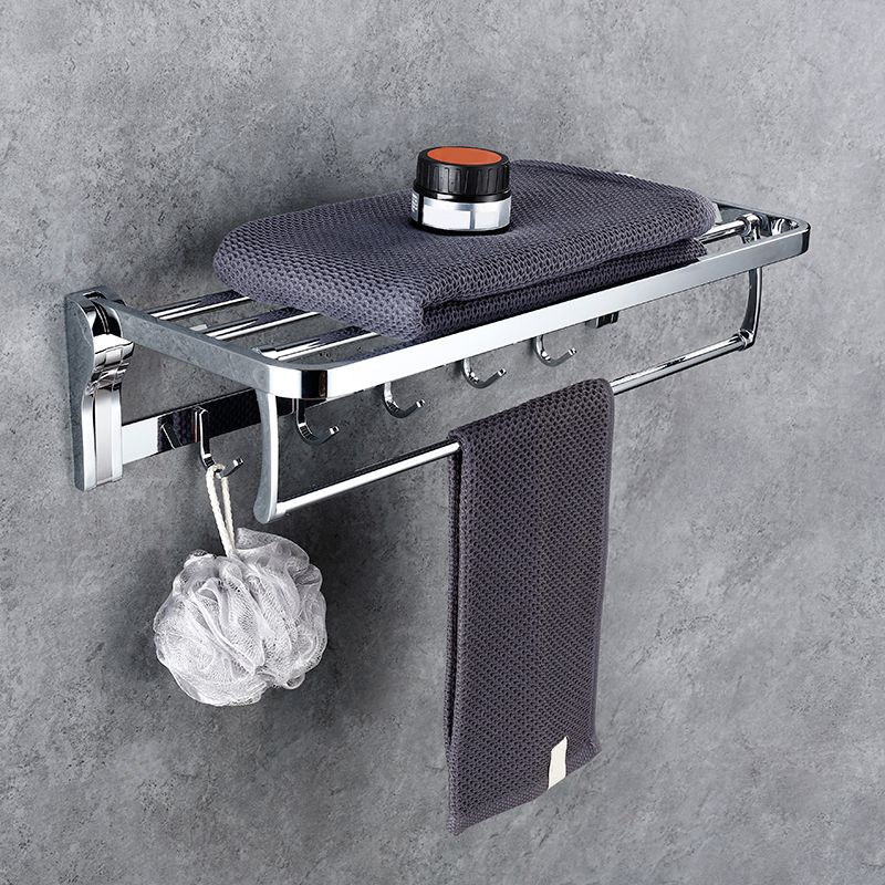 Lisslune | Contemporary Bathroom Accessories Hardware Set in Silver with Soap Dish