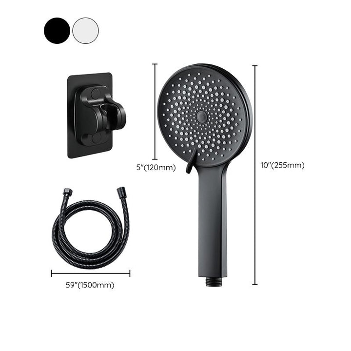 Lisslune | Plastic Handheld Shower Head Adjustable Spray Pattern Shower Head