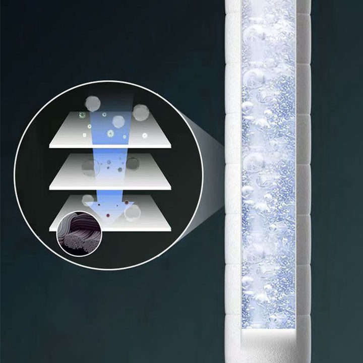 Lisslune | Contemporary Showerhead Solid Color Plastic Handheld Showerhead