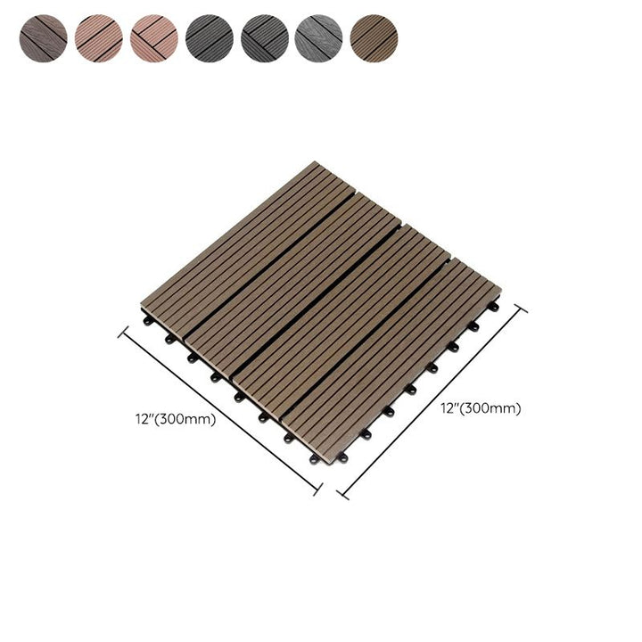 Lisslune | Floor Bullnose Click Lock Wire Brushed Wood Tiles