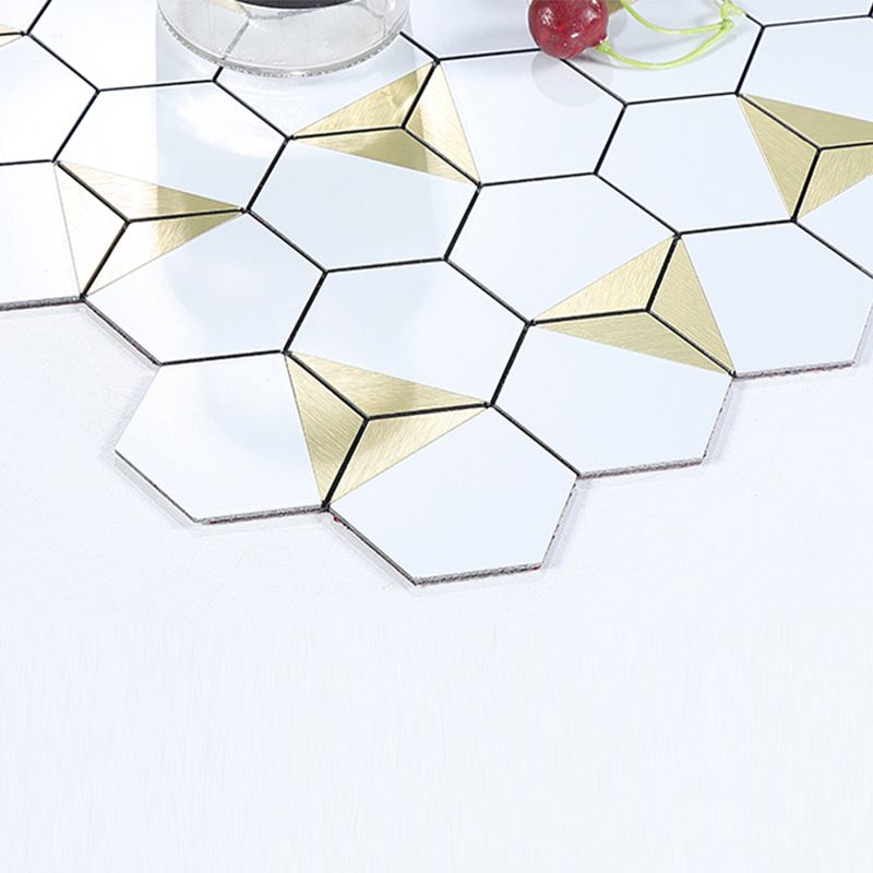 Lisslune | Kitchen mosaic tile wallpaper waterproof, removable and adhesive back tiles