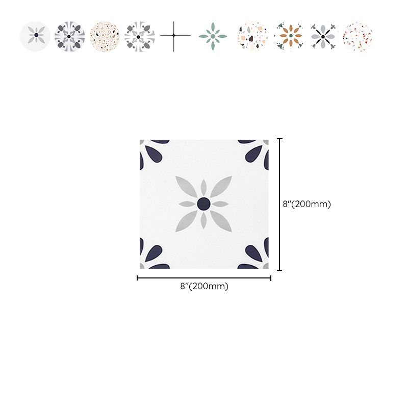 Lisslune | Kitchen wall floor tile removable and adhesive pattern waterproof wall tile