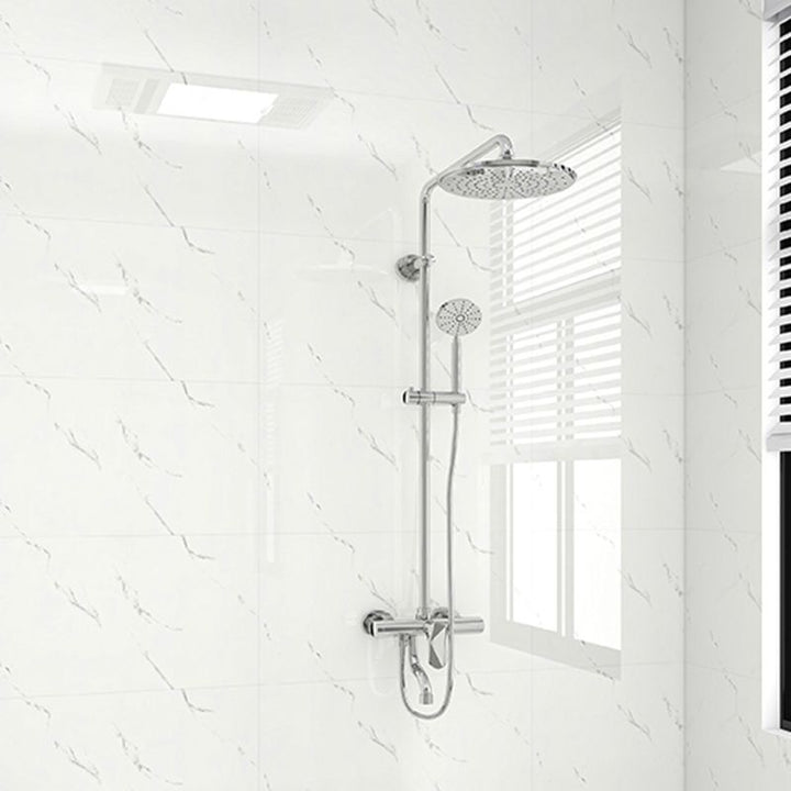 Lisslune | PVC Peel/Stick Wall Tile Rectangular Peel and Stick Wall Tile