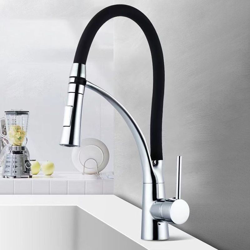 Lisslune | Modern 1-Hand Faucets Copper Touchless with Water Dispenser Standard Kitchen Faucet