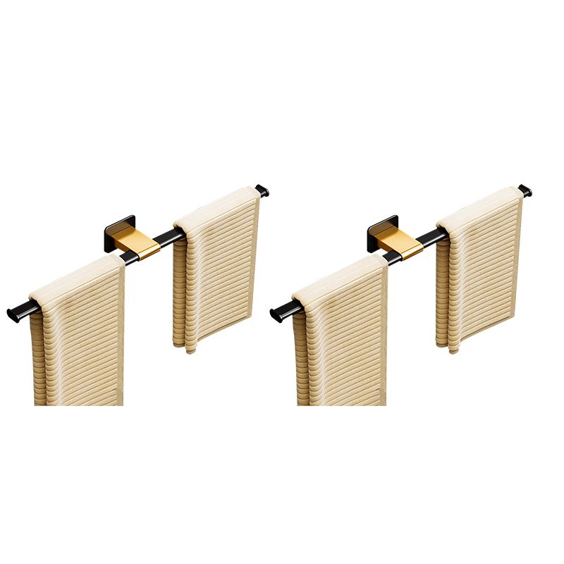 Lisslune | Contemporary Aluminum Bathroom Accessories Set Towel Bar Bathroom Accessories