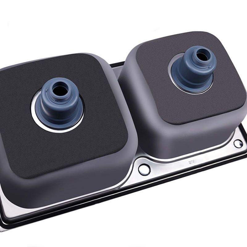 Lisslune | Classic Style Kitchen Sink Stainless Steel Kitchen Sink with Drainage Hole Kit