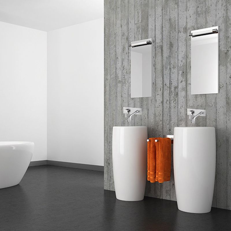 Lisslune | Glam Style Faucet Single Lever Wall Mounted Faucet for Bathroom