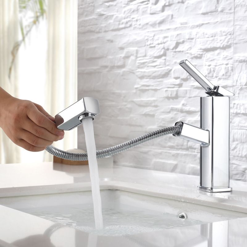 Lisslune | Glam Style Faucet Single-Handle Centerset Faucet with Swivel Spout