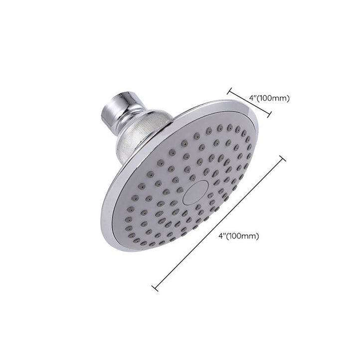 Lisslune | Round Shape Shower Head Modern Swivel Wall Mounted Fixed Shower Head